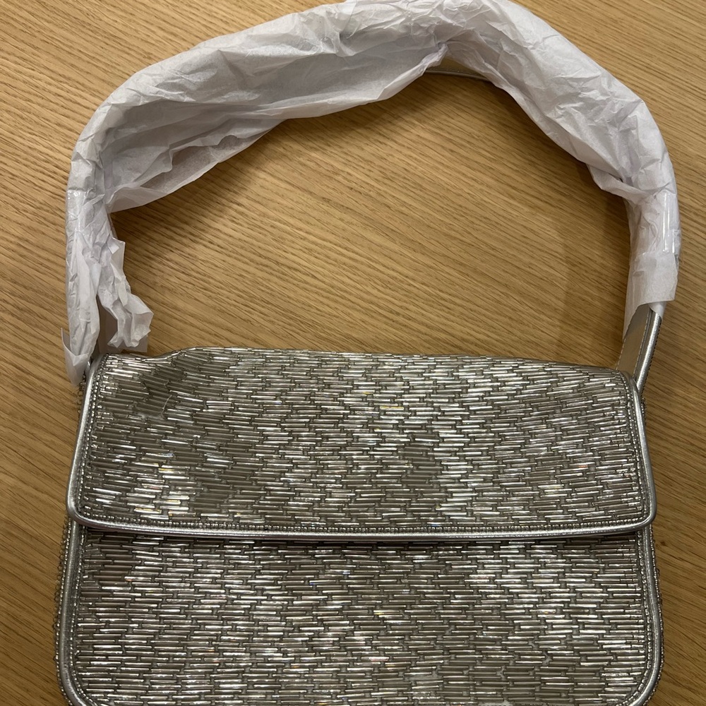 STAUD Tommy bag in Silver
